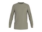 Men's long-sleeved functional shirt in olive green
