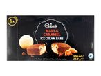 Malt & Caramel Ice Cream Bars with cocoa coating, 6 pieces, 306ml/252g.