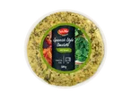 Sol&Mar Spaanse Omelet met Spinazie, 500g, bereidingsinstructies voor pan (10 min) en magnetron (4 min).