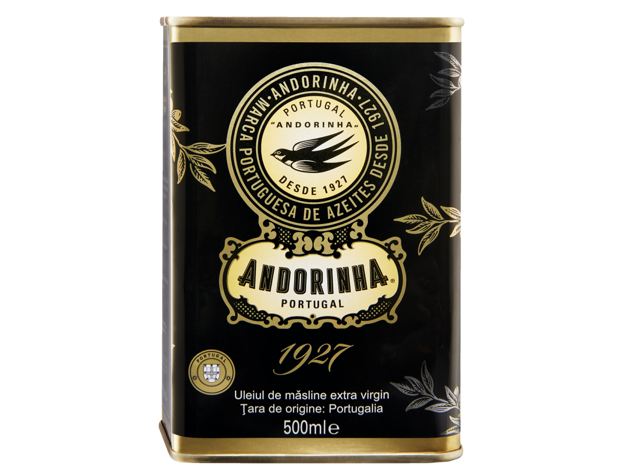 Ulei de măsline extra virgin Andorinha din Portugalia, 500ml.