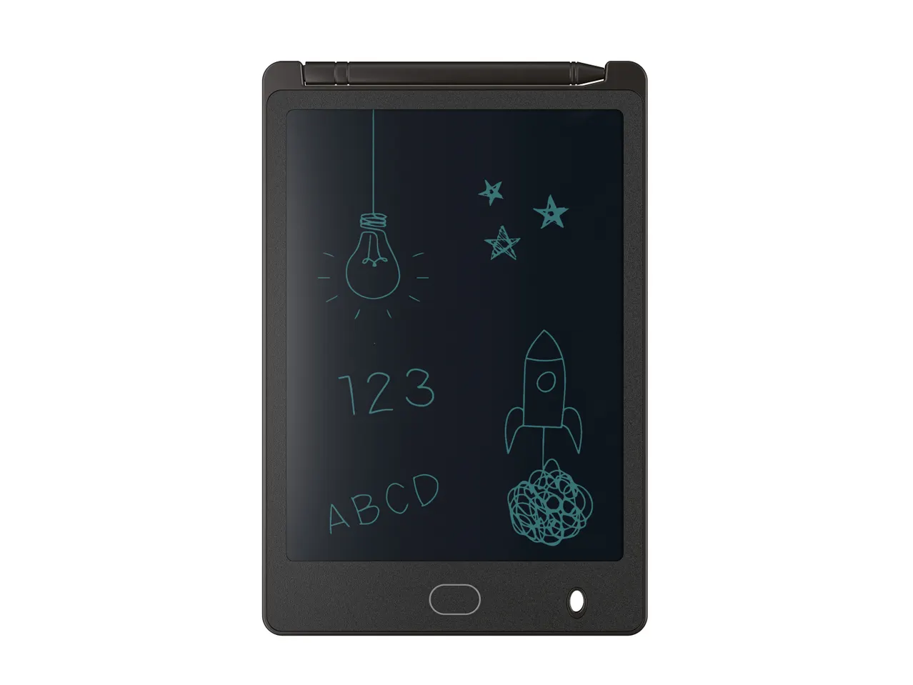 Lavagnetta a schermo LCD, ideale per prendere appunti o disegnare.