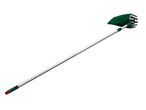 A long-handled Telescopic Fruit Picker.