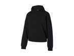 Black Crivit hoodie with a subtle logo on the chest