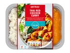 Chef Select: Thai Red Chicken Curry with rice.