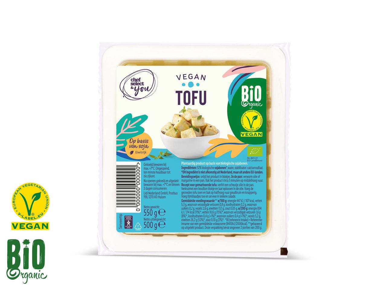 Ga naar volledige schermweergave: VEMONDO Biologische tofu - afbeelding 1