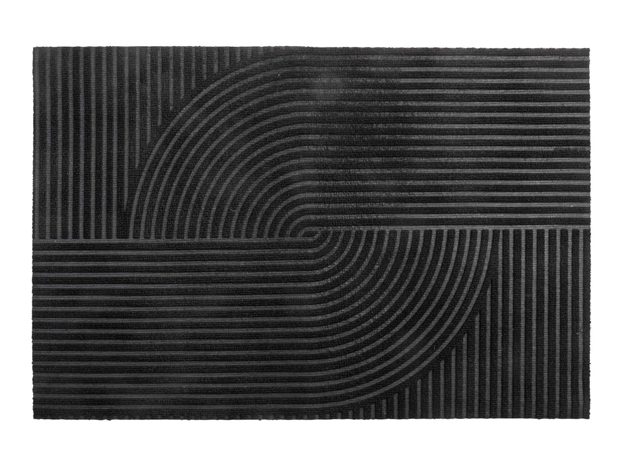 Go to full screen view: Livarno Home Doormat - Black - Image 1