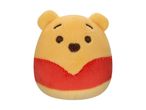 A Winnie the Pooh Squishmallow plush toy.
