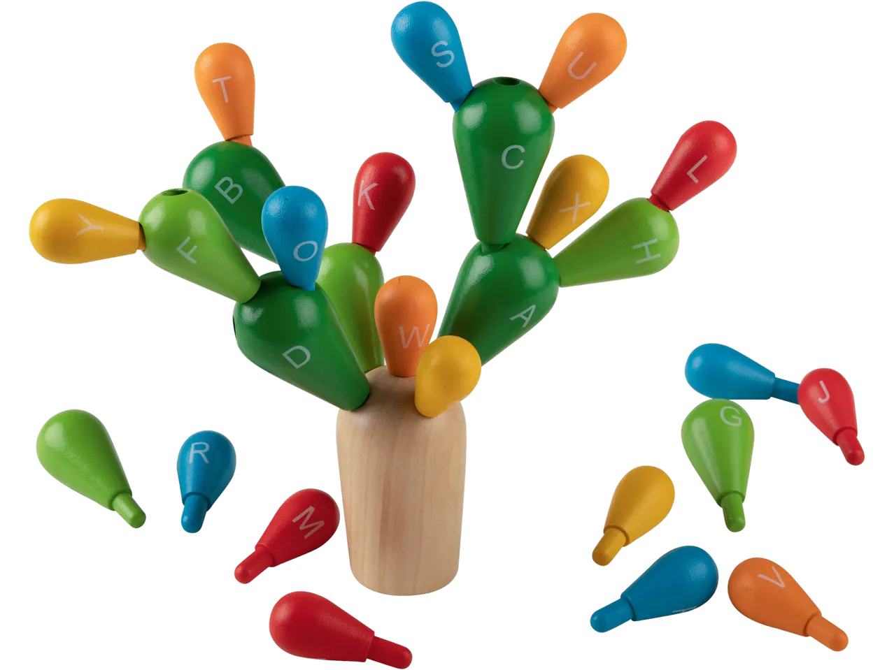 Gioco Montessori in legno “Shanghai, memory, cubi o gioco a incastro”