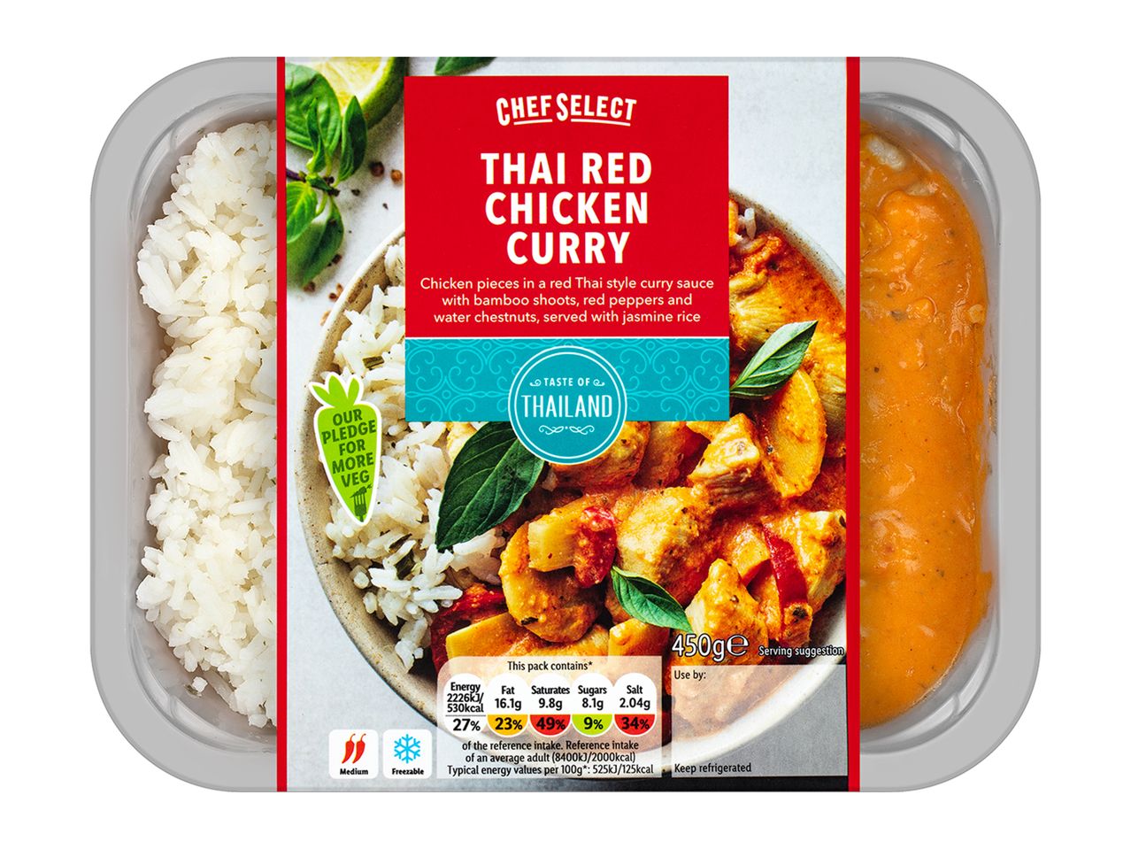 Go to full screen view: Chef Select Thai Chicken Ready Meals Assorted - Image 1