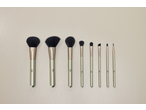 Conjunto de pincéis de maquilhagem Cien Beauty com vários pincéis para maquilhagem de rosto e olhos.