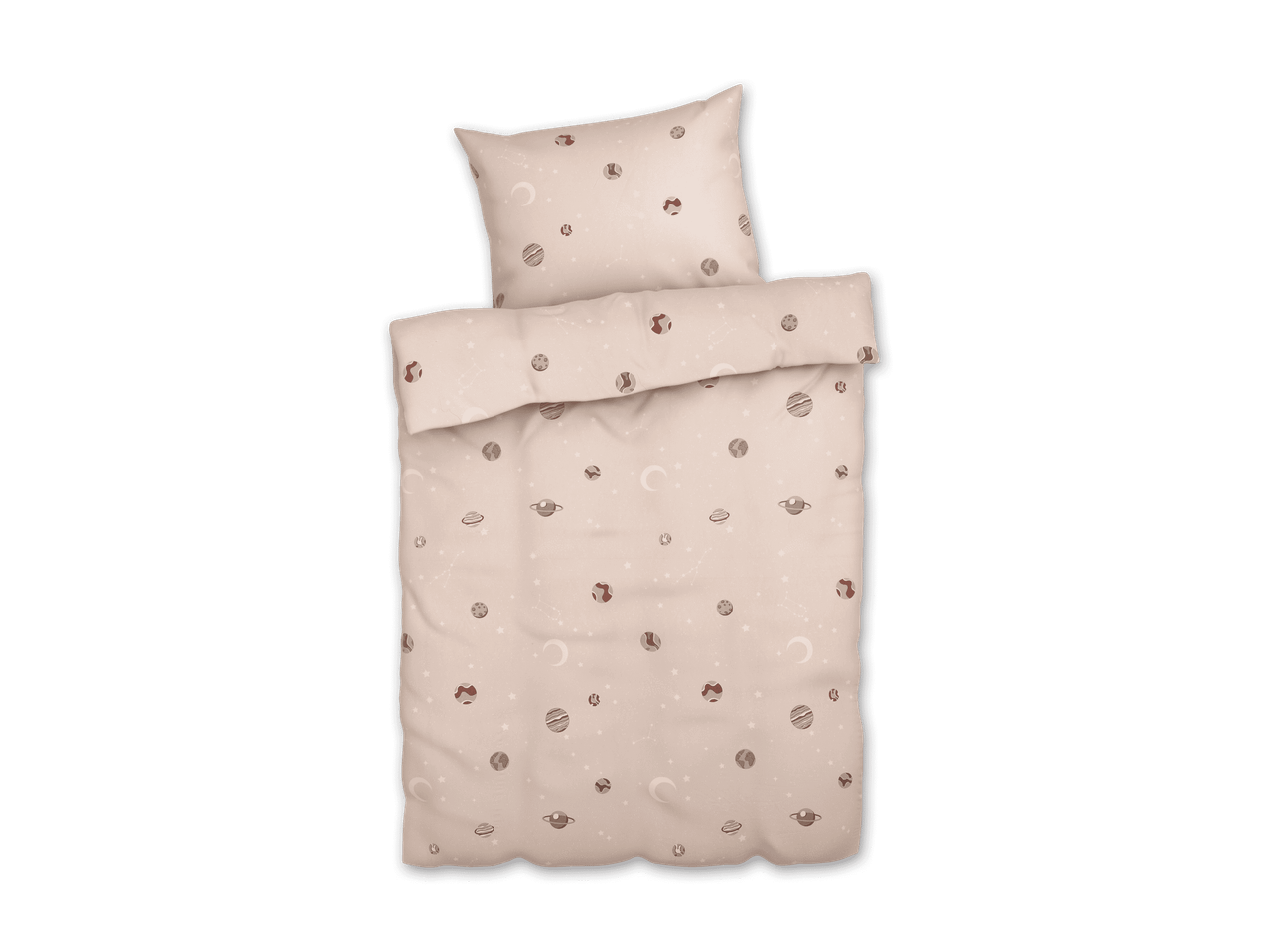 Bettwäsche-Set mit Weltraum-Motiven