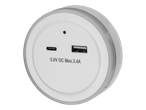 LIVARNO home LED Night Light with USB-A and USB-C ports