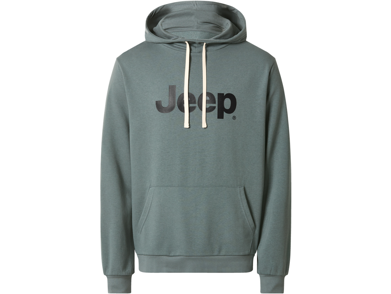 Esmara MEN džemperis su kapišonu, turkio spalvos su „Jeep“ logotipu