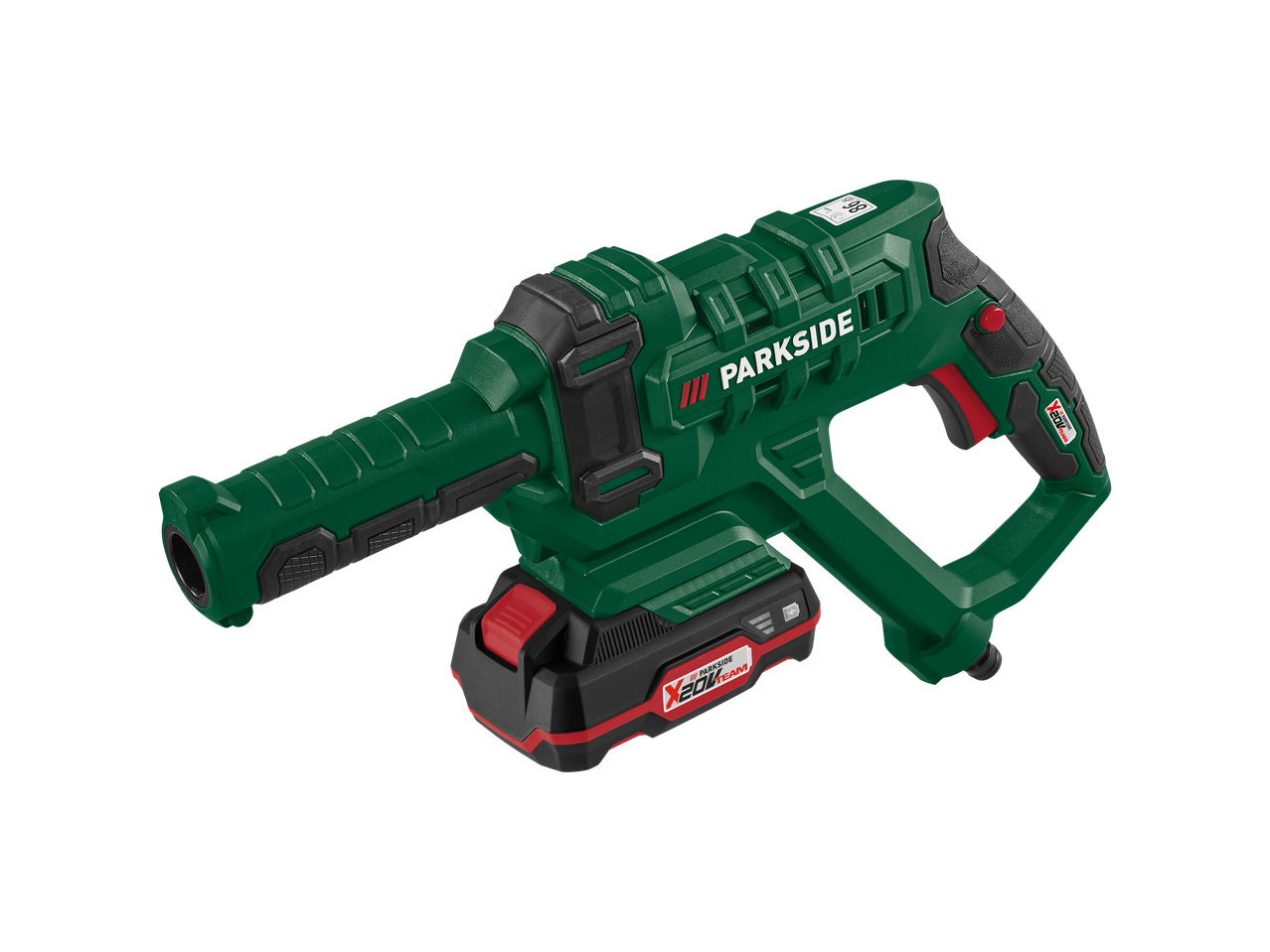 Parkside X20V Team akkus permetező.