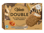 Gelatelli Double: 4 karamel en koekjes ijsjes.