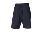 Dunkelblaue Herren-Sportshorts mit Kordelzug