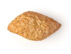 Crispy golden-brown biscuit.