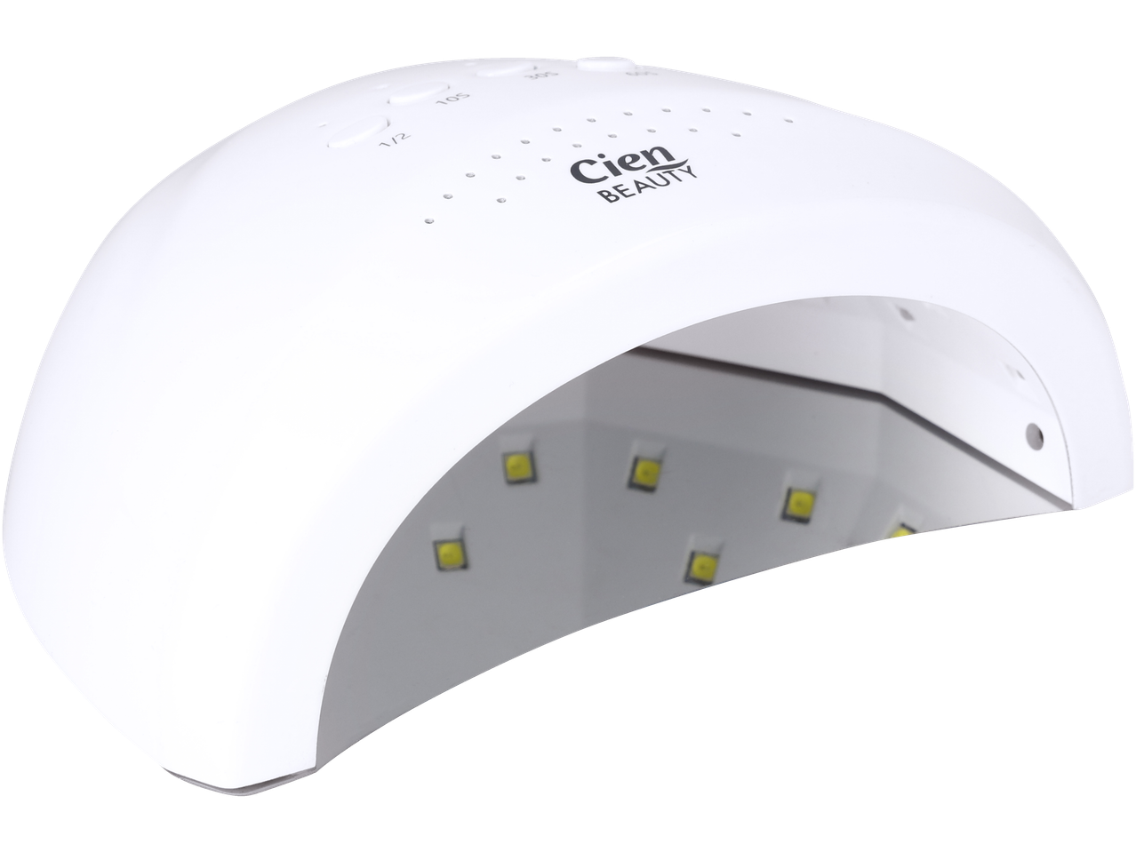 Lâmpada LED UV Cien Beauty branca para manicure e pedicure