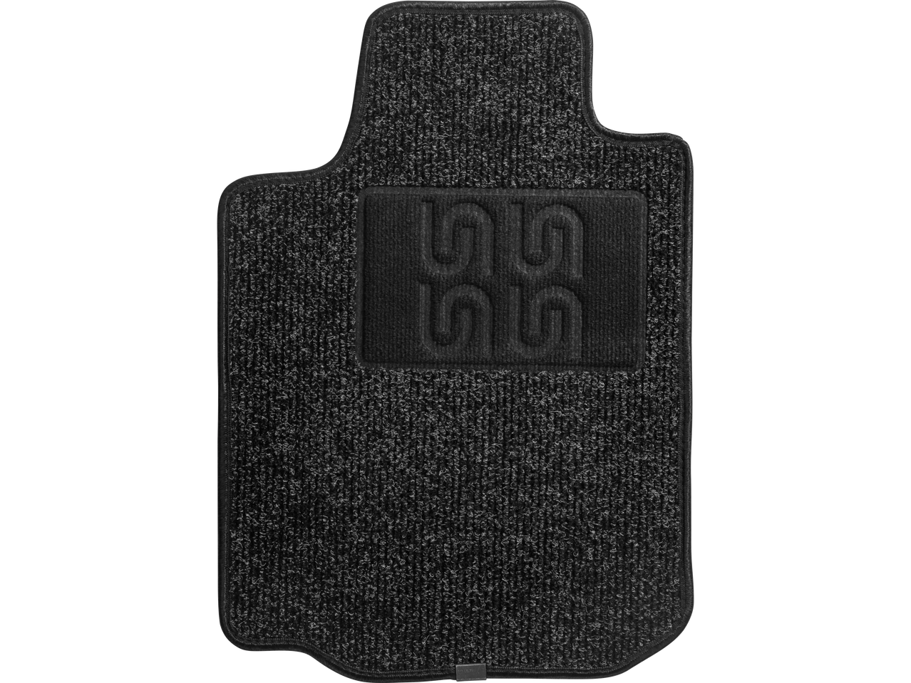 Tapete universal preto Ultimate Speed para carro com logótipo em relevo.