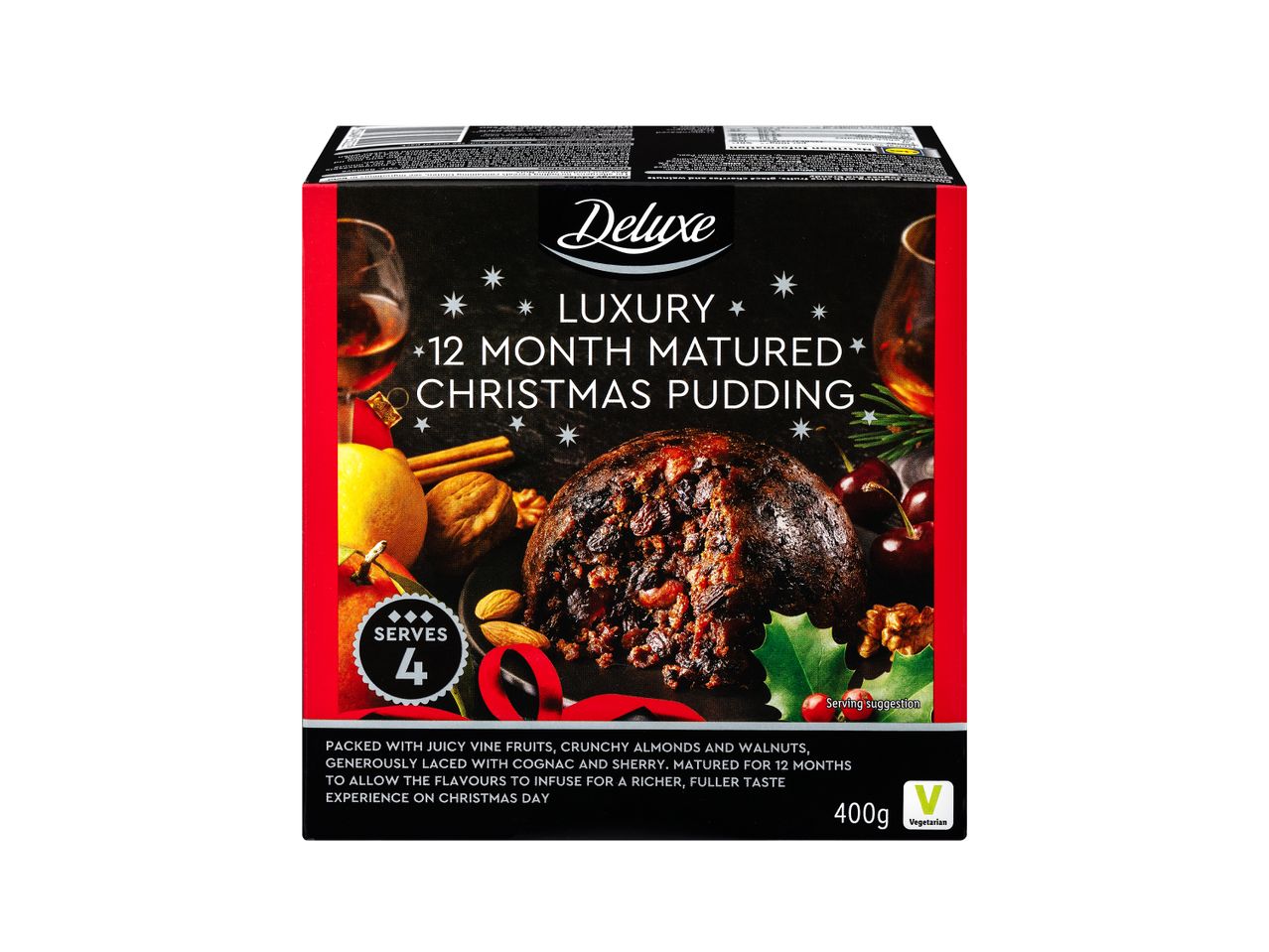 Deluxe 12 Month Matured Christmas Pudding Lidl Uk