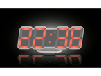 Moderna LED ura prikazuje čas 22:22.