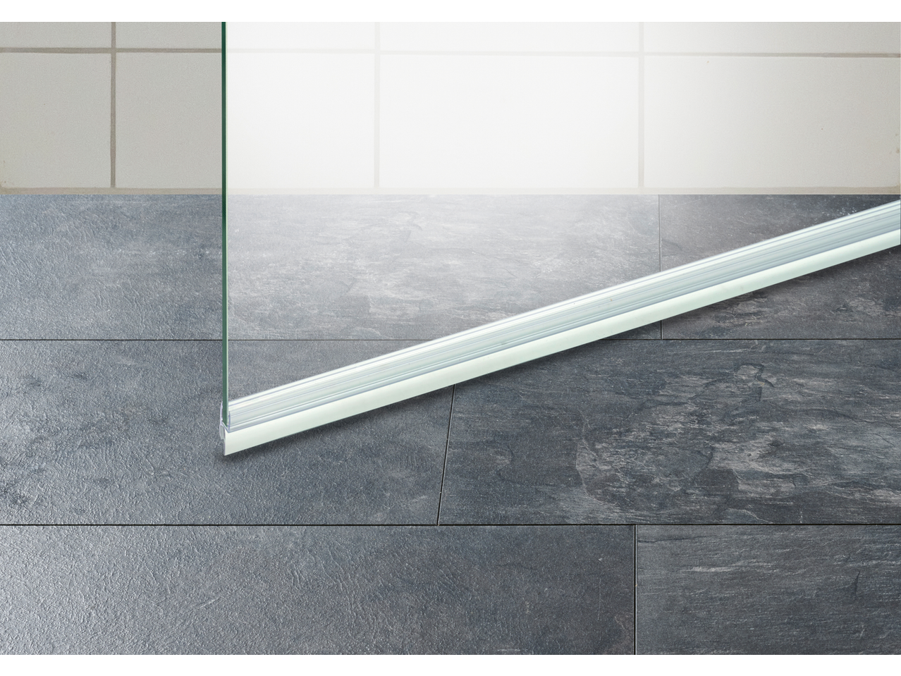 Parkside Duschdichtung für Glas zwischen 4 mm und 6 mm Dicke, 2 Stück