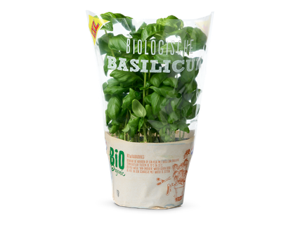 Bio basilicum of munt