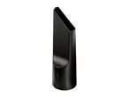 Black plastic crevice nozzle attachment for a vacuum cleaner
