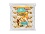 Gyoza kip dumplings met Koreaanse stijl BBQ-saus, 150g, met bereidingsinstructies.
