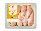 Pakke med dansk kyllingebrystfilet på 1800 g, mærket som 'STORKØB' og med dyrevelfærdsmærke.