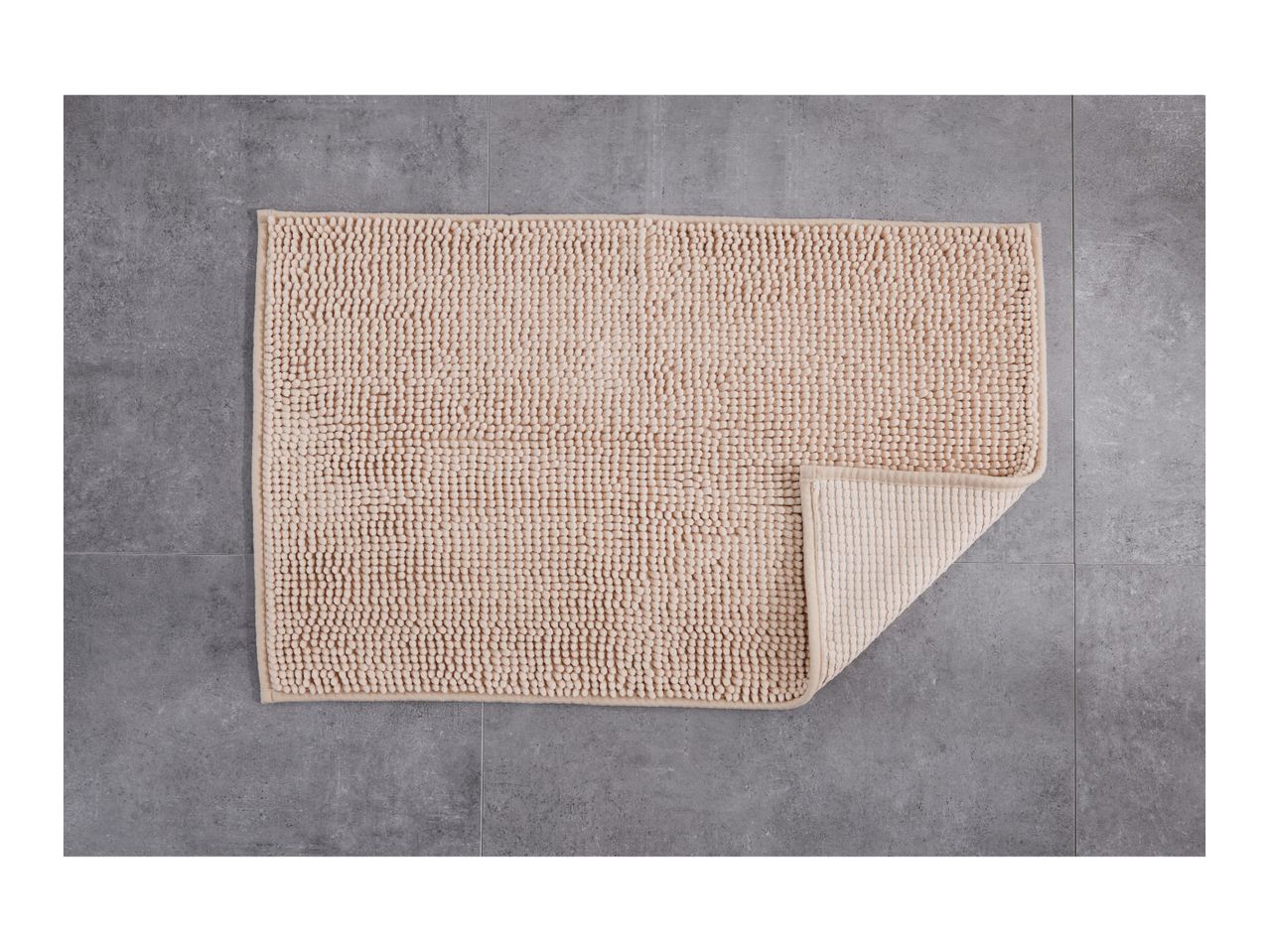 Go to full screen view: Livarno Home Bath Mat - Beige - Image 4