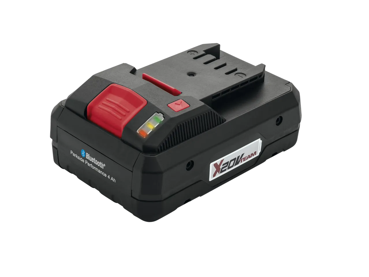 Batterie Parkside Performance 4 Ah Bluetooth avec marquage X20V Team.