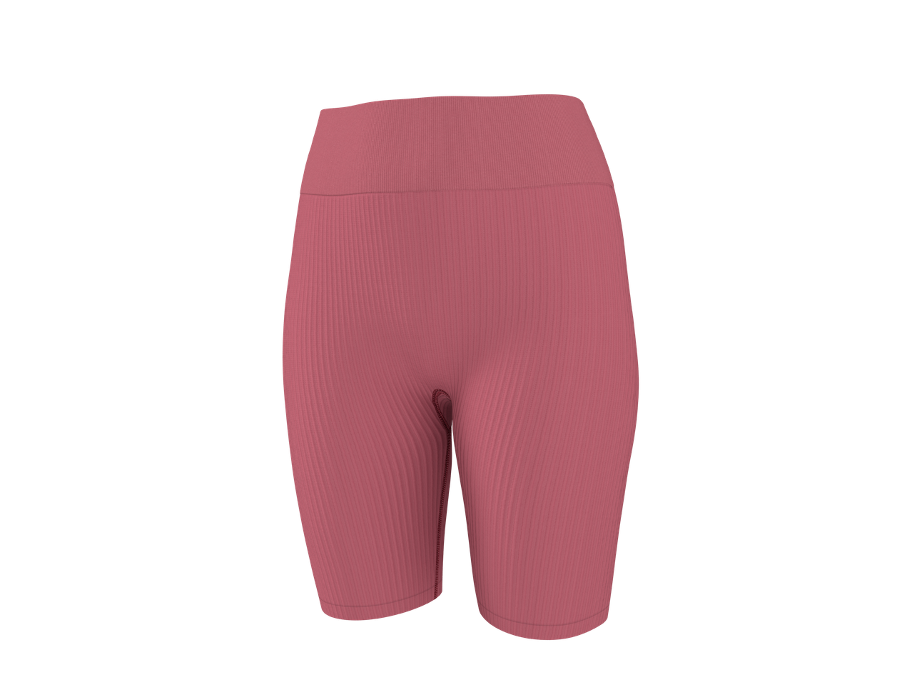 Crivit sieviešu funkcionālie šorti rozā krāsā ar rievotu tekstūru.