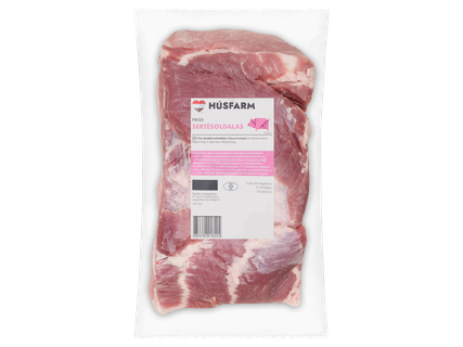 Friss sertésoldalas