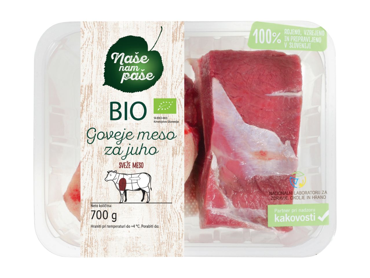 Pojdi na celozaslonski pogled: Bio goveje meso za juho – Slika 2