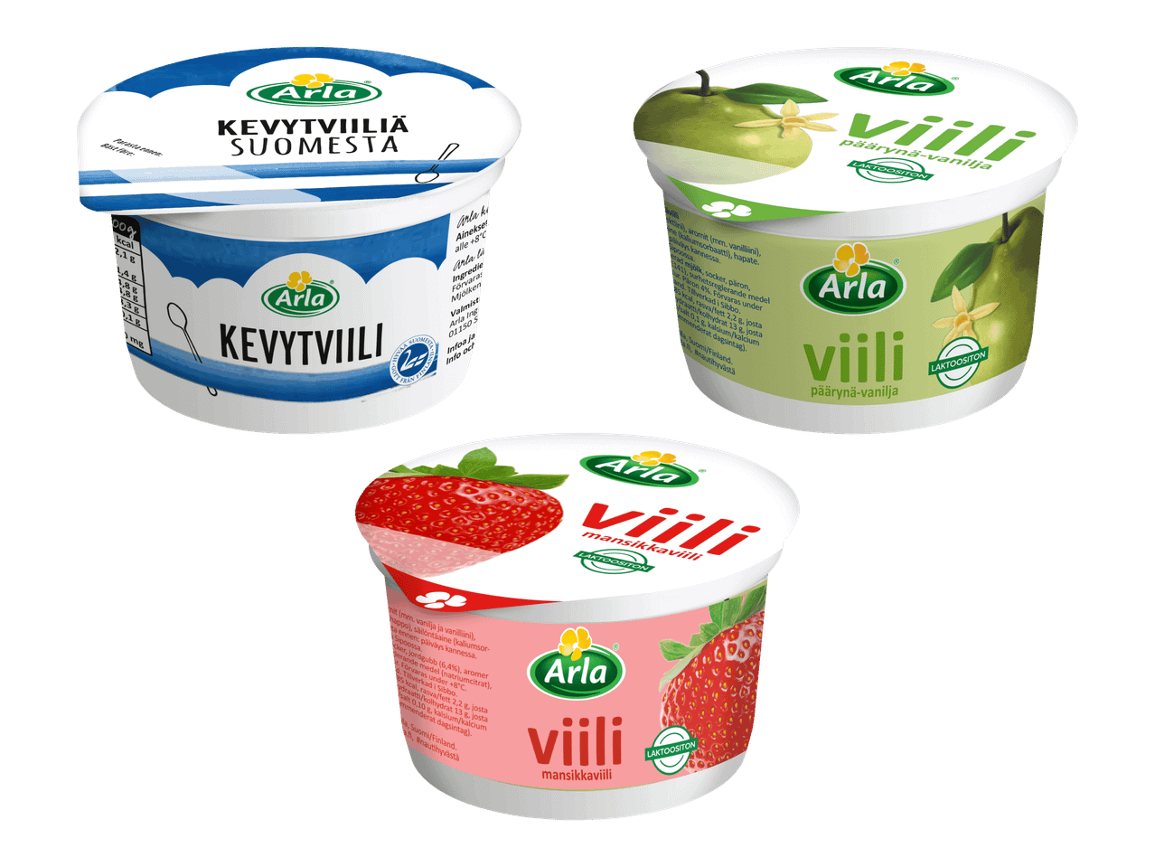 Laktoositon viili 6 kpl