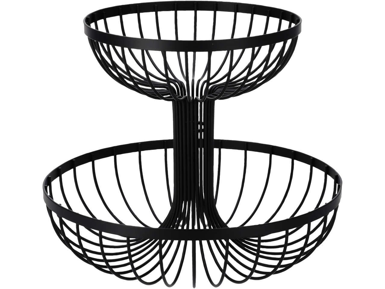 Silvercrest® двуетажна черна фруктиера за плодове.