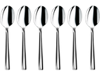Šest SILVERCREST žlica za specijalitete, okomito raspoređenih na crnoj pozadini.