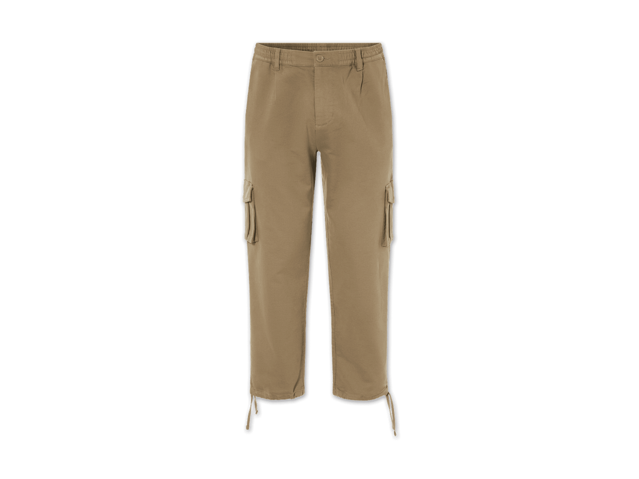 Beige Cargohose.