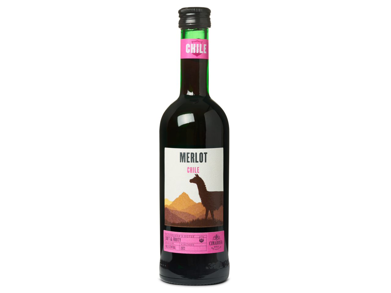 Chileense Merlot wijn van Cimarosa.