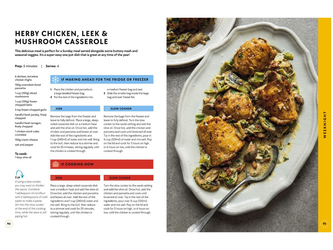 Go to full screen view: The Batch Lady Rapid Dinners Cook Book - Image 3