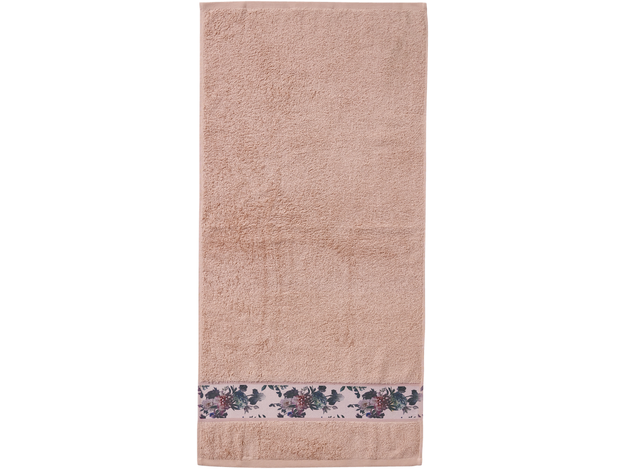 Livarno home peškir boje breskve sa cvetnim dezenom