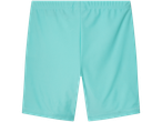 Turquoise summer shorts.