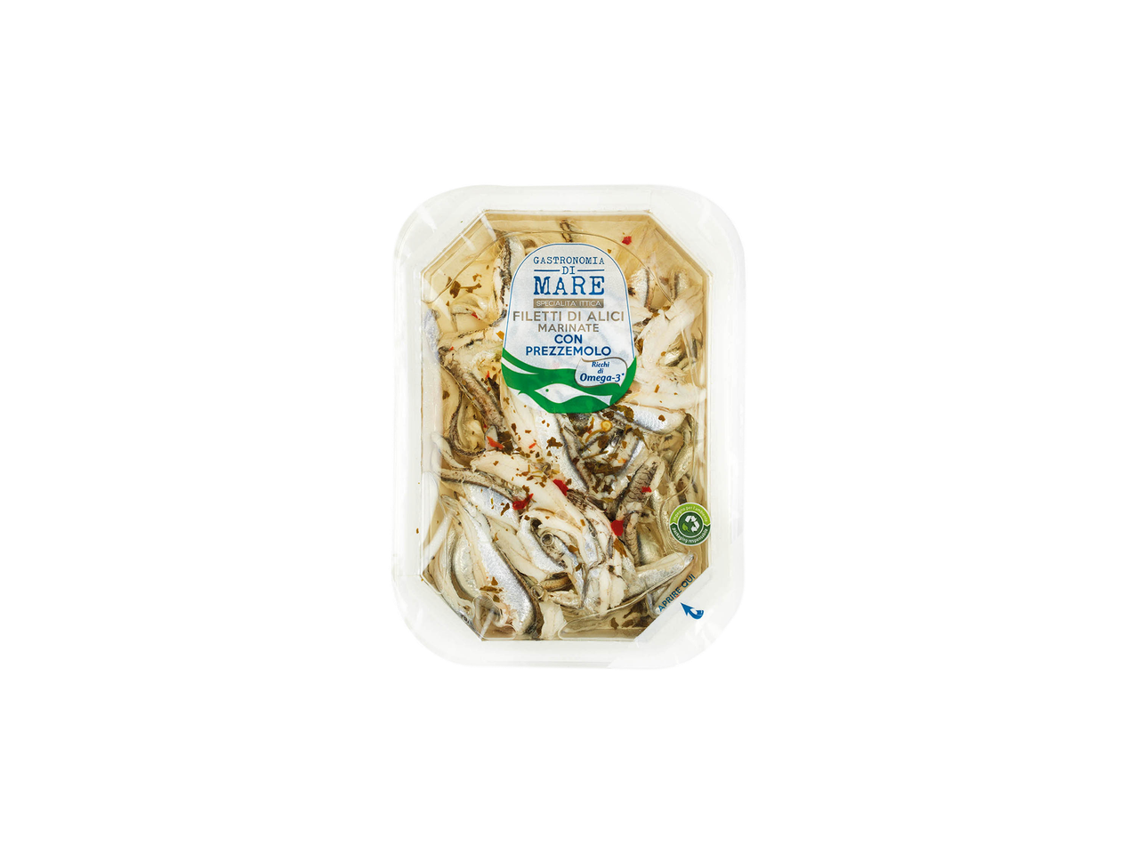 Filetti di alici al prezzemolo