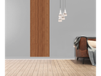 LIVARNO home Decorative Film on a wall with a sofa and pendant lights.