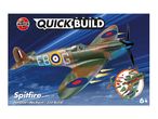 Airfix Quick Build Spitfire model kit: No glue or paint required, ages 6+