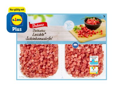 Dulano Delikatess Leichte Schinkenwürfel