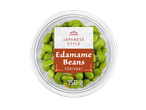 Vitasia Japanese Style Edamame Beans Teriyaki, 150g, in a clear round container.