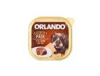 Orlando Senior Pate dog food, lamb and rice.