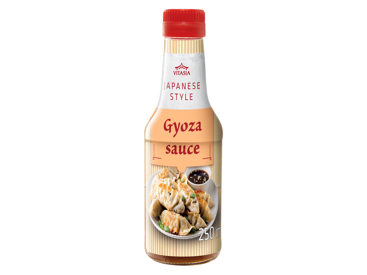 Vitasia Japāņu stila Gyoza mērce, 250 ml pudele.